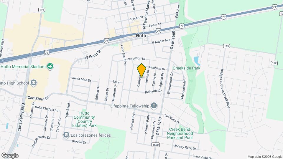 116 Campos Dr Map and Location Details