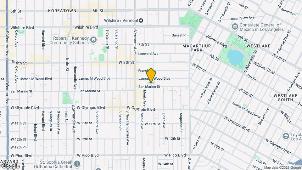 2811 San Marino St Mapa y Detalles de la Ubicación