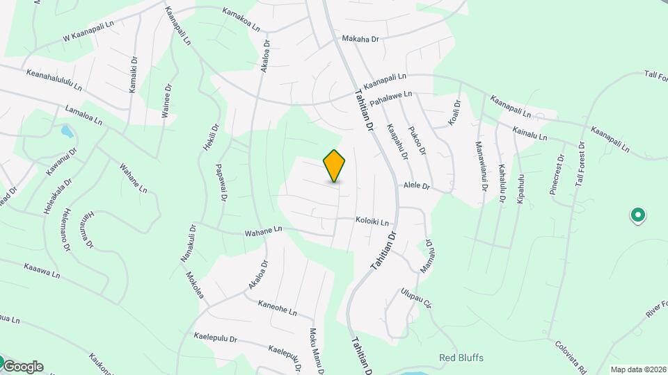 103 Kaena Ln Mapa y Detalles de la Ubicación