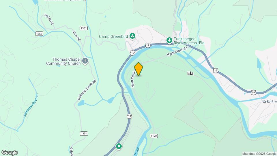 1222 Hyatt Creek Rd Map and Location Details