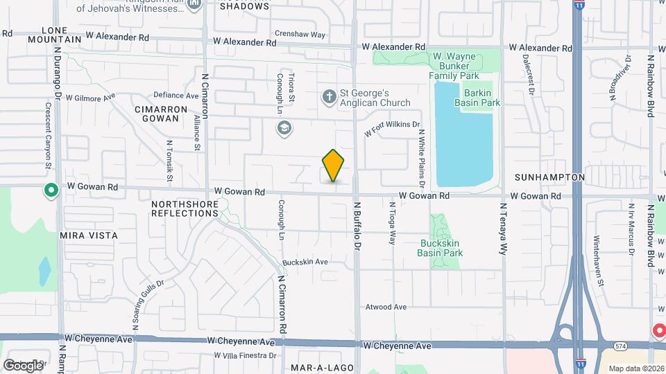 7641 Zermatt Ave Map and Location Details