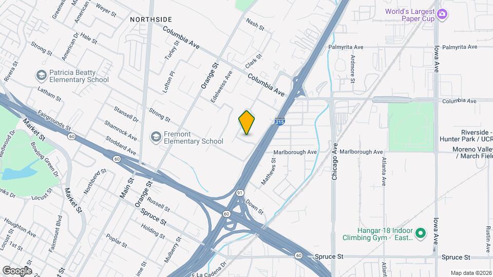 3217 Knoll Way Map and Location Details