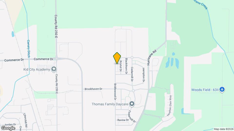 2349 Bridlewood Dr Map and Location Details