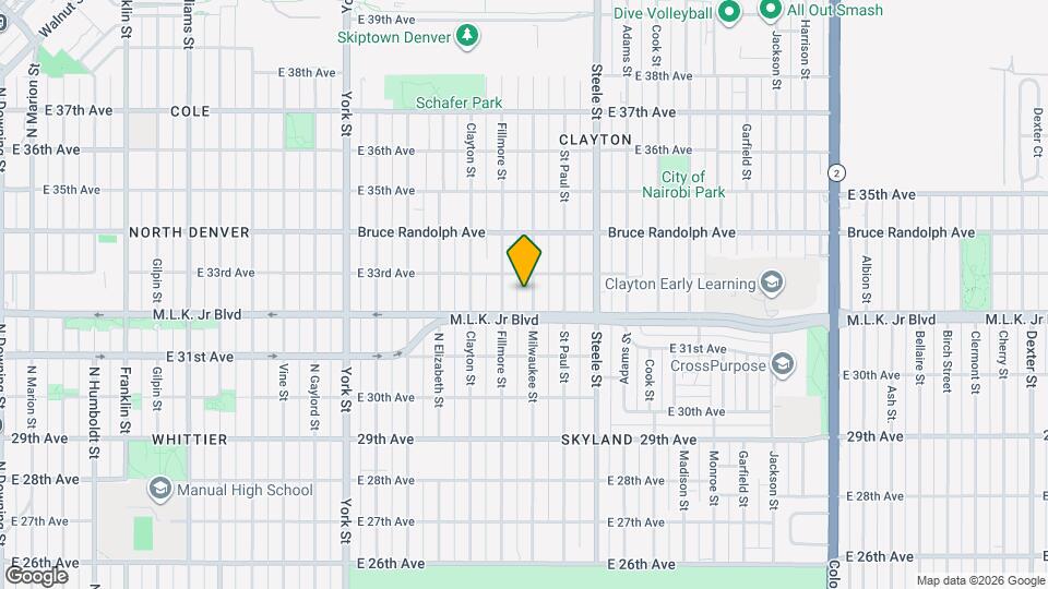 3237 Milwaukee St Map and Location Details