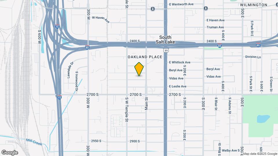 24 W Crystal Ave Map and Location Details