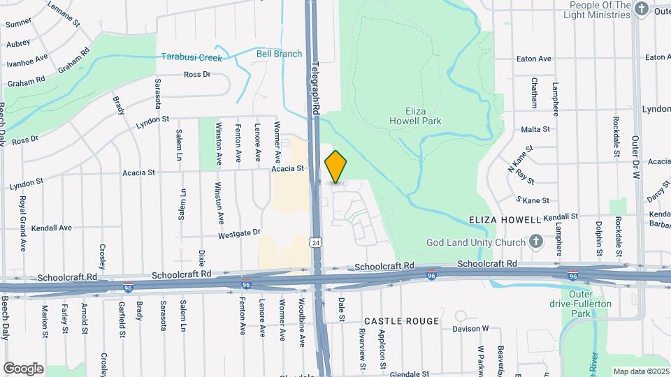 14287 Riverview St Map and Location Details