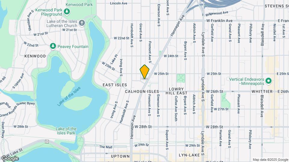 2520 Hennepin Ave, Unit 2 Map and Location Details