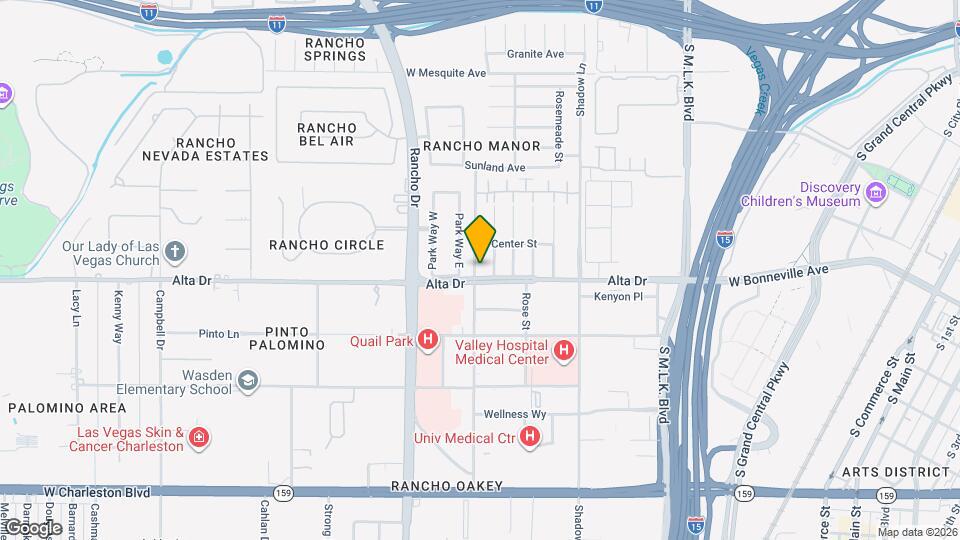 427 S Tonopah Dr Map and Location Details