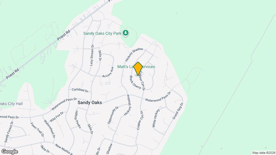 22823 Copper Cyn Dr Mapa y Detalles de la Ubicación