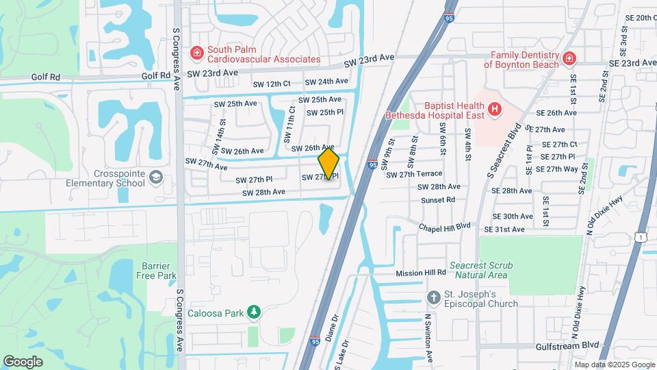 1037 SW 28th Ave Map and Location Details