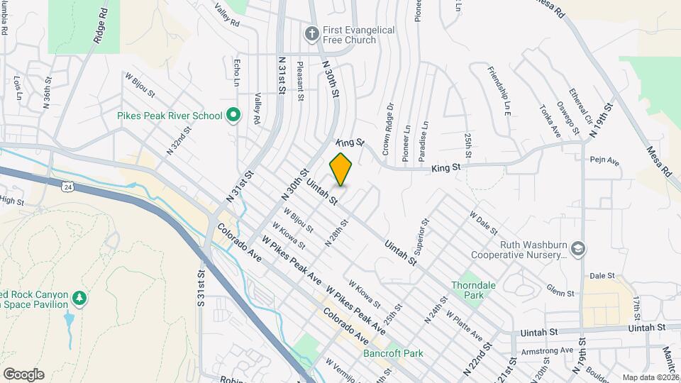 412 Glen View Ct Map and Location Details