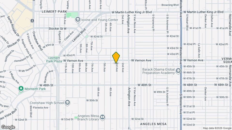 4425 3rd Ave, Unit 4425 Map and Location Details