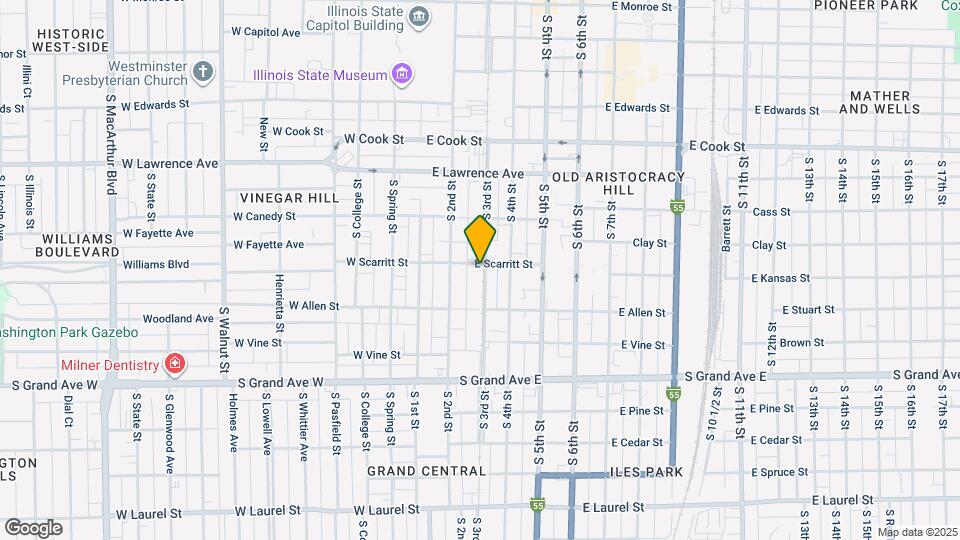 232 E Scarritt St Map and Location Details