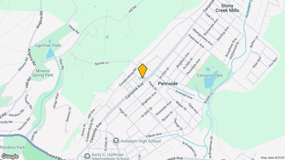 700 Carsonia Ave Mapa y Detalles de la Ubicación