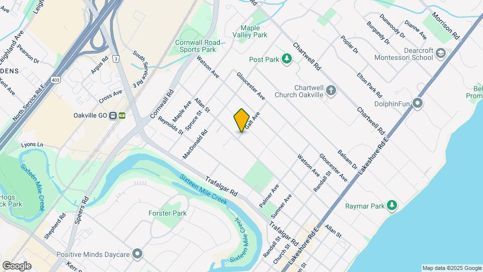 366 Galt Ave Map and Location Details