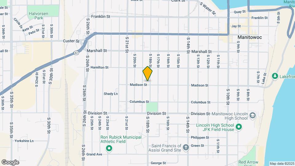 1808 Madison St Map and Location Details