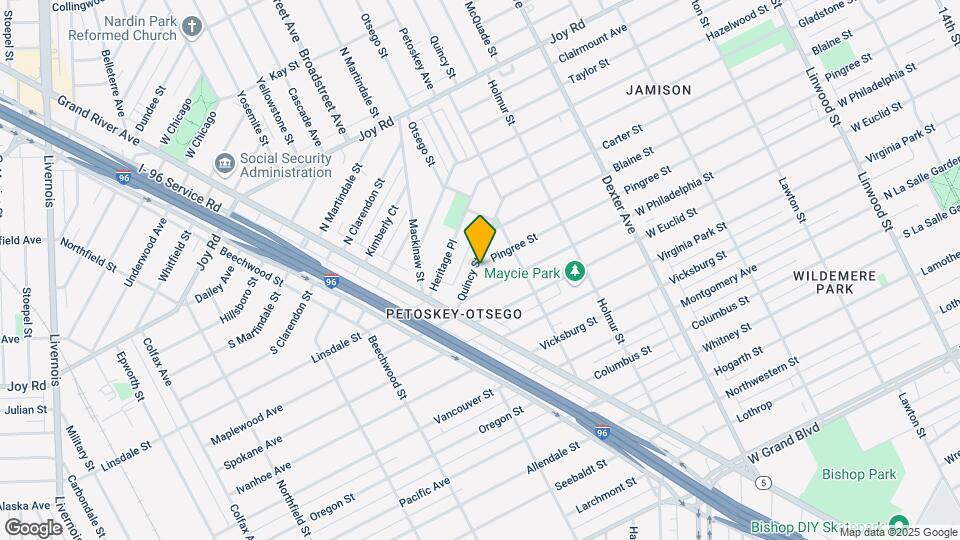 4387 Pingree St Map and Location Details