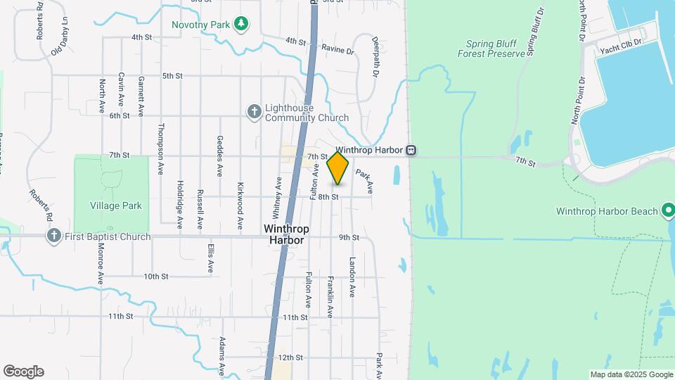 737 Franklin Ave Map and Location Details