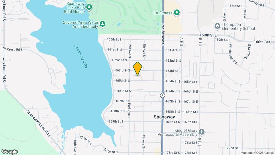 415 165th St S Map and Location Details