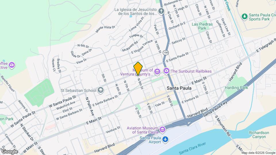 230 N 8th St Map and Location Details