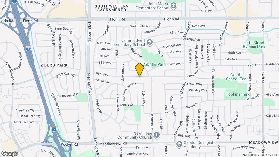 1640 68th Ave Map and Location Details