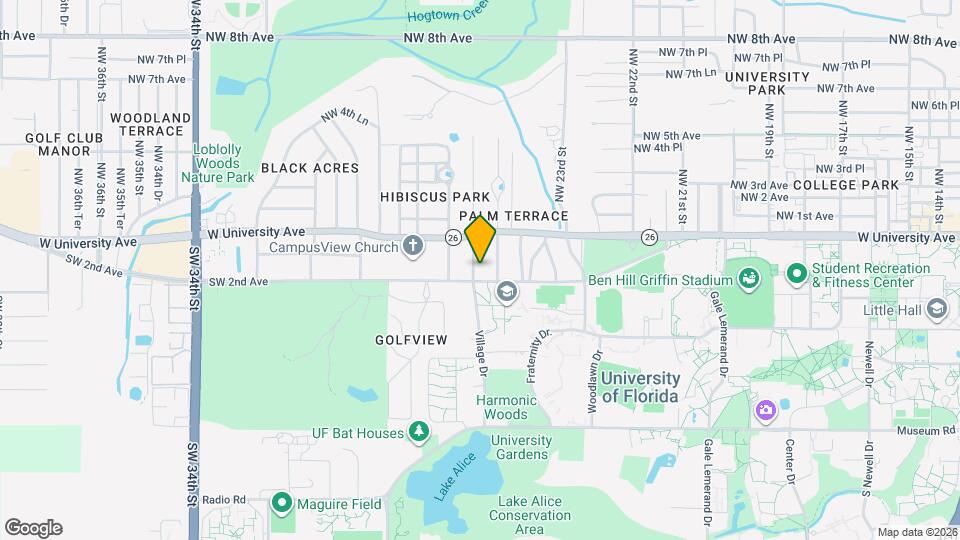 115 SW 25th St Map and Location Details