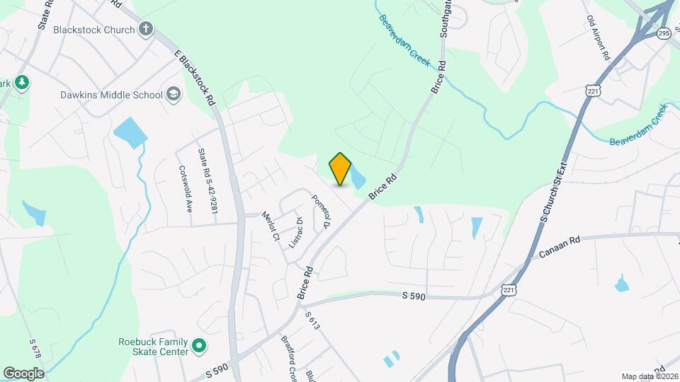 930 Equine Dr Map and Location Details