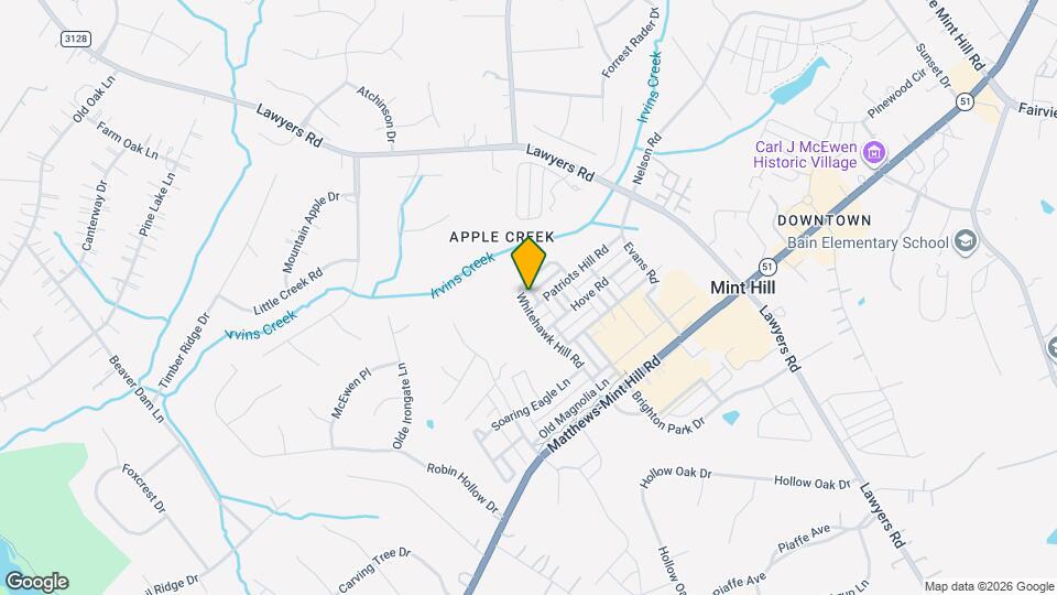 5834 Whitehawk Hill Rd Map and Location Details