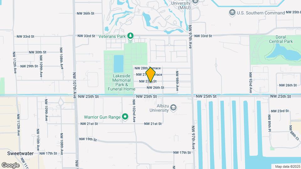 2665 NW 100th Ave Mapa y Detalles de la Ubicación