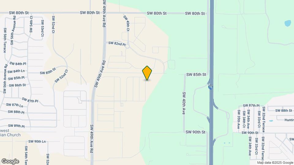 8613 SW 43rd Ter Map and Location Details