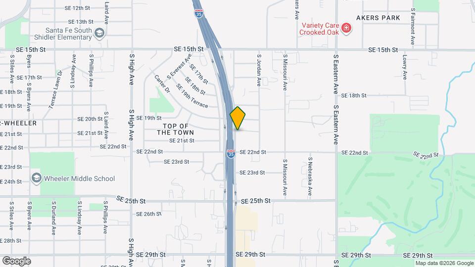 2124 S Prospect Ave Map and Location Details