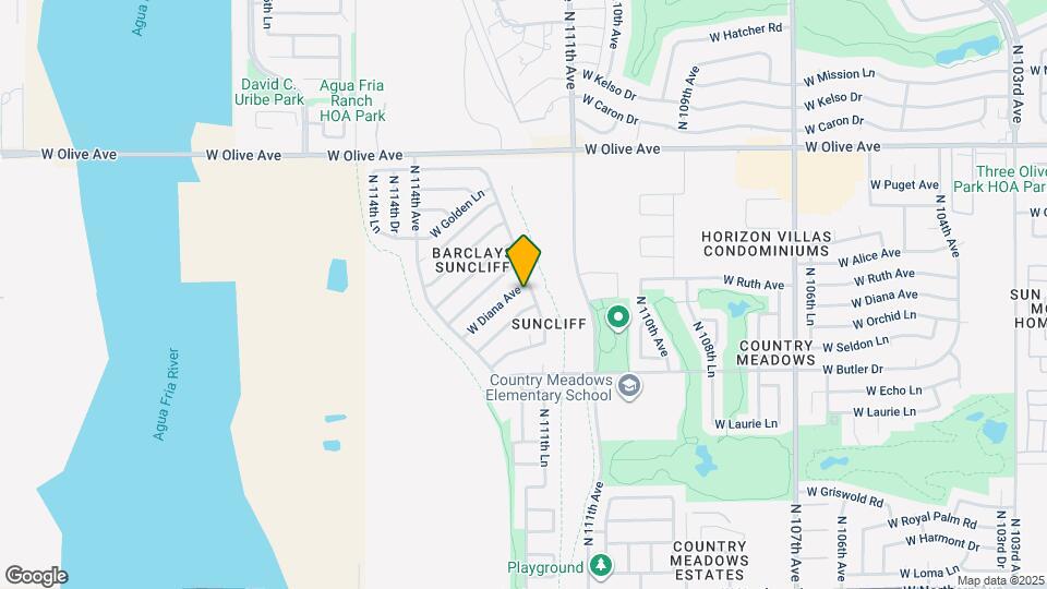 11231 W Diana Ave Map and Location Details