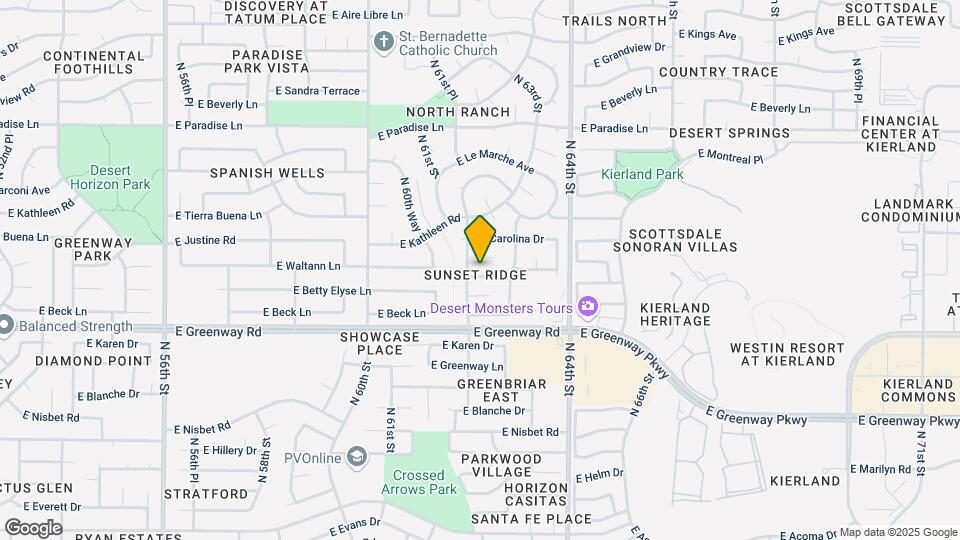 6218 E Waltann Ln Map and Location Details