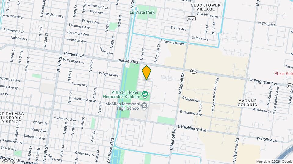 200 E Nyssa Ave Mapa y Detalles de la Ubicación
