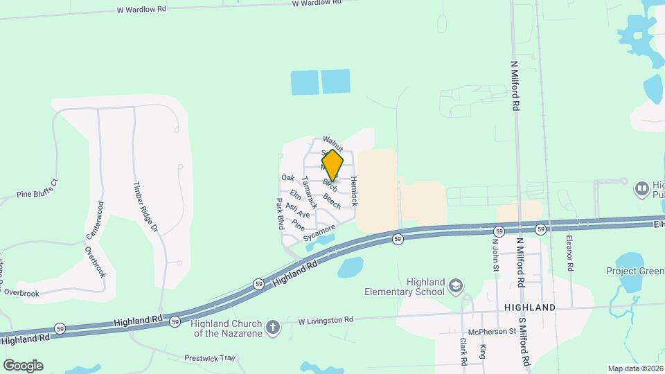 195 Birch Map and Location Details