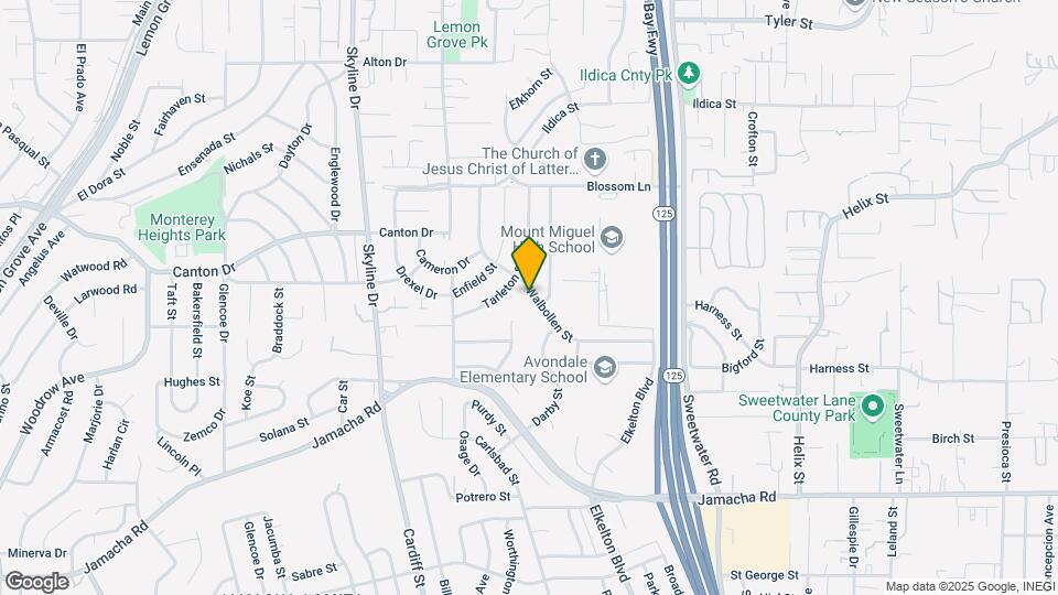 1512 Walbollen St Map and Location Details
