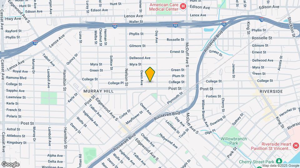 3226 College St Map and Location Details