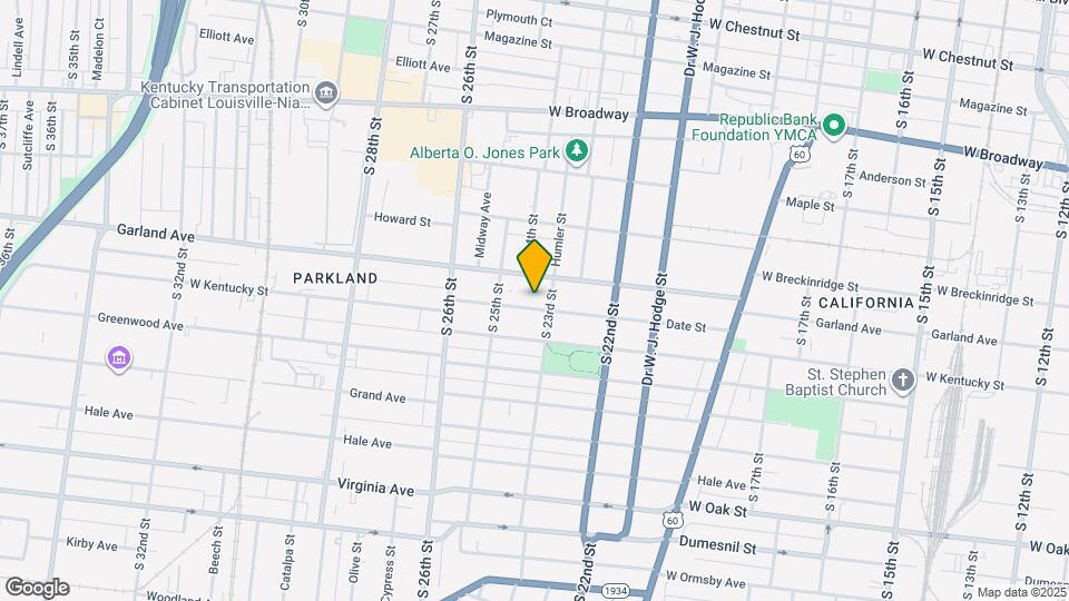 2309 Date St Map and Location Details