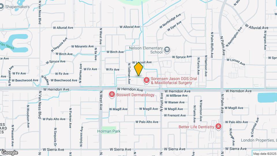1537 W Boston Ave Map and Location Details