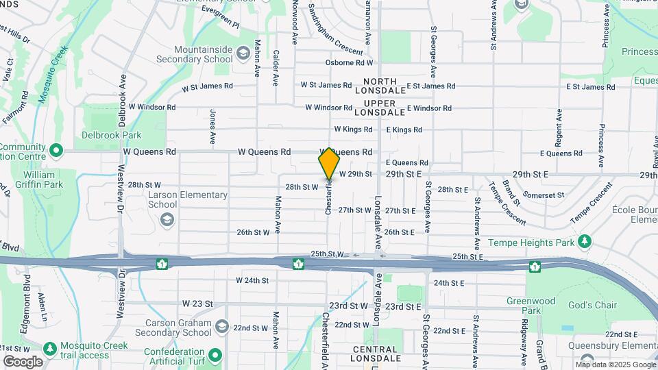 2800-2800 Chesterfield Ave Map and Location Details