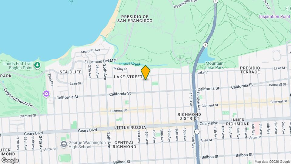 140 20th Ave Mapa y Detalles de la Ubicación