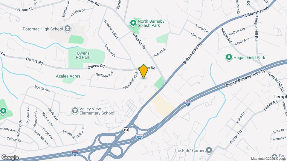 2431 W Rosecroft Village Cir Map and Location Details