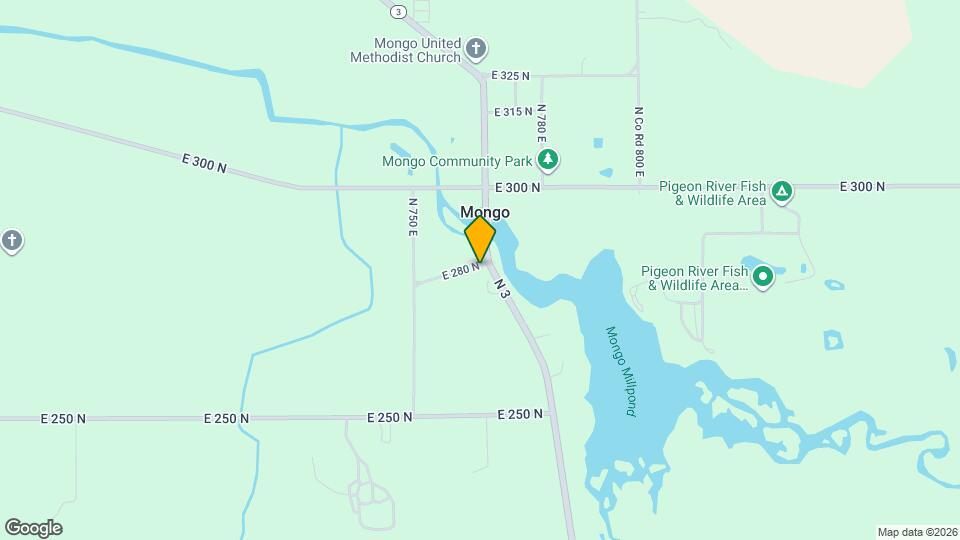 7670 E 280 N Map and Location Details