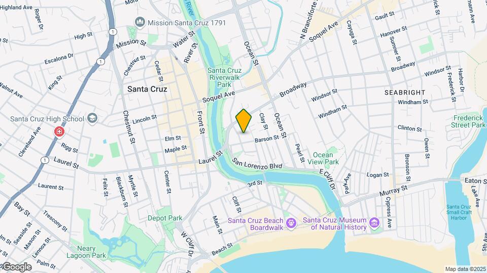 710 Riverside Ave Map and Location Details