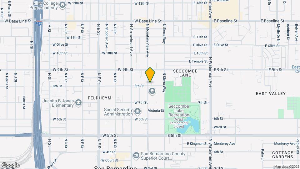 190 W 8th St Mapa y Detalles de la Ubicación