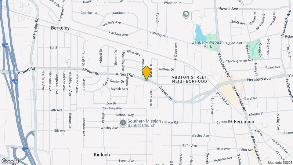 6156 Wulff Dr Map and Location Details