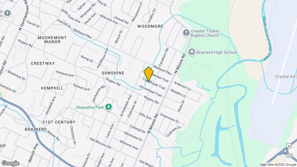 4716 Tomahawk Trail Mapa y Detalles de la Ubicación