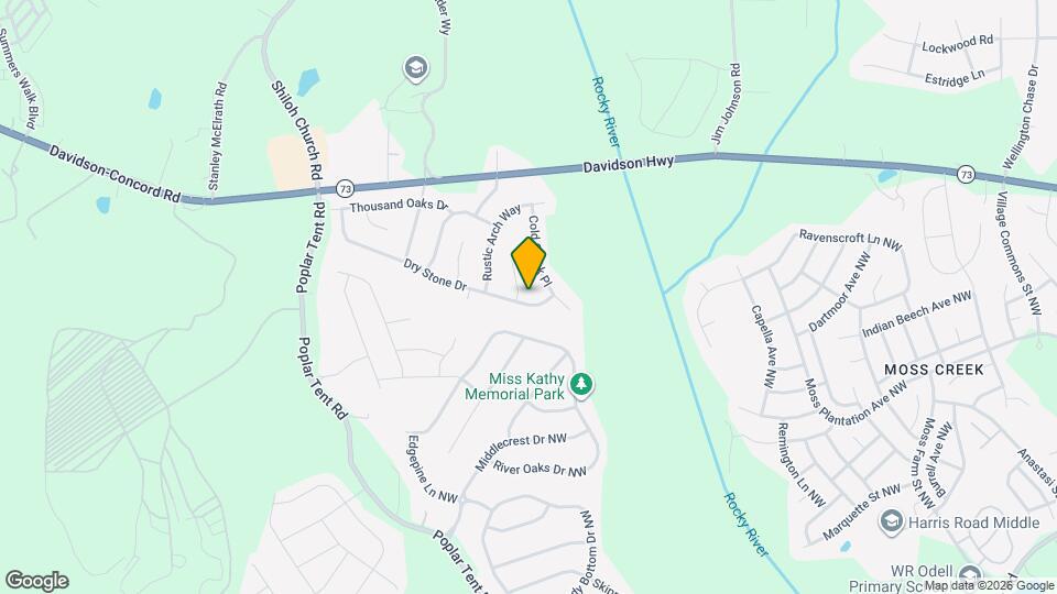 10818 Dry Stone Dr Mapa y Detalles de la Ubicación