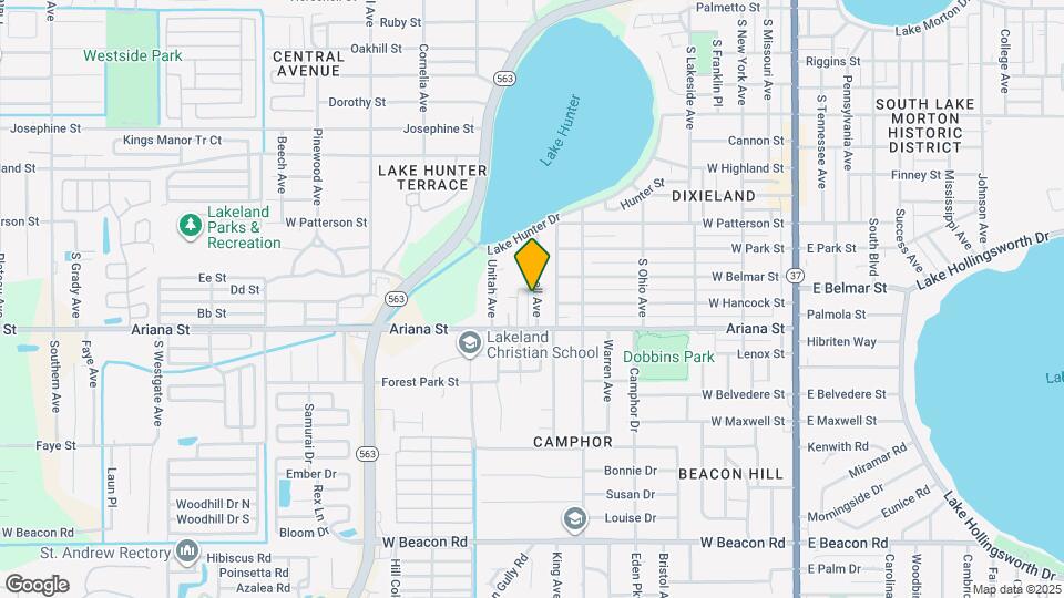 1221 Hartsell Ave Map and Location Details