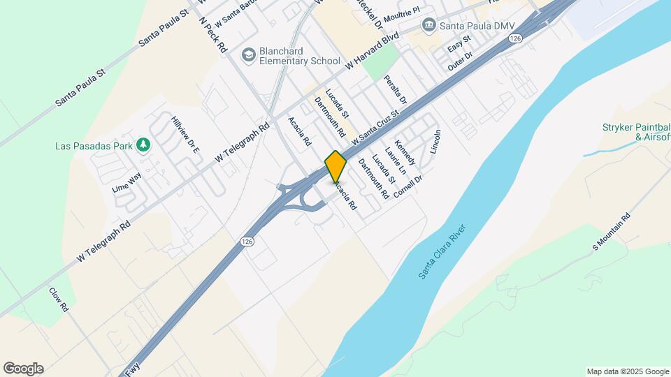 524-524 1/2 Acacia Rd Mapa y Detalles de la Ubicación